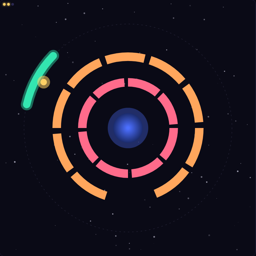 Skärmdump av Orbit Break
